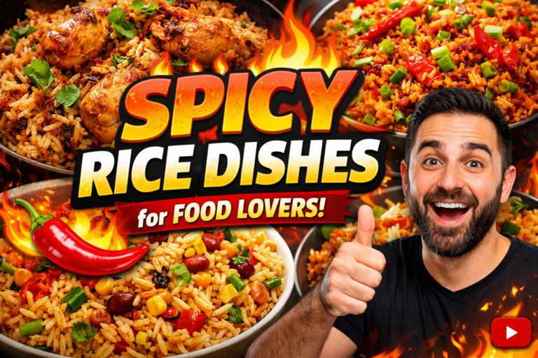 Spicy and Flavorful Rice Dishes for Food Lovers
