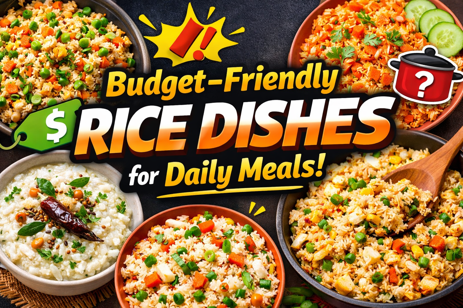 Budget-Friendly Rice Dishes for Daily Meals